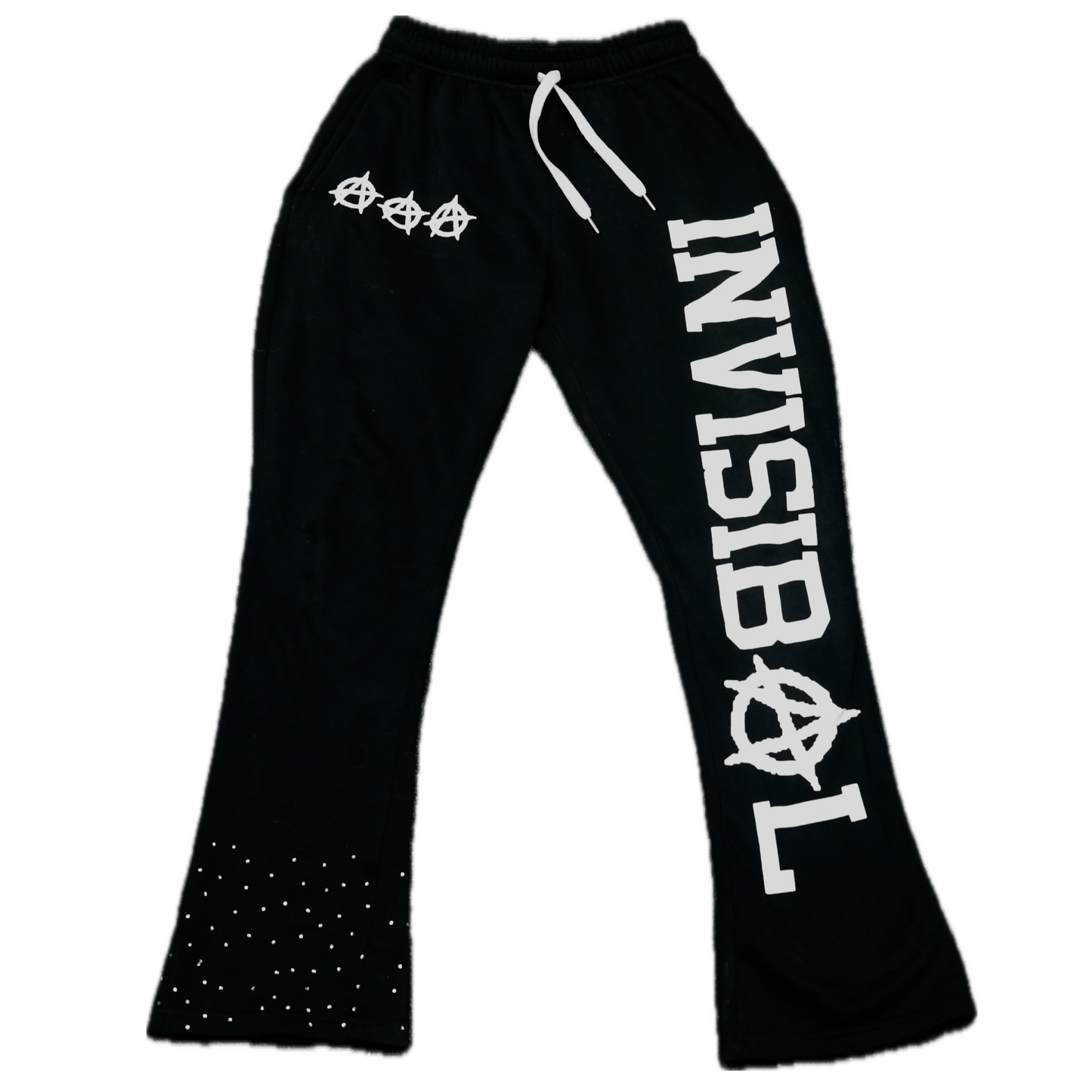 Invisibal flared sweatpants